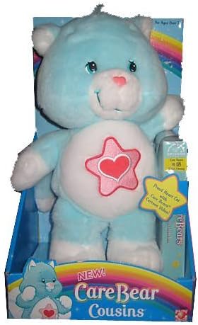 Care Bears Cousin Proud Heart Cat with VHS Discontinued