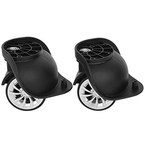Luggage Replacement Wheels, 1 Pair of A77 Luggage Wheel Universal Suitcase Replacement Accessory Outdoor Supplies