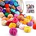 Habbi 100 Colors Needle Felting Wool - Fibre Wool Roving for DIY Craft, Needle Felt Roving for Spinning Blending Custom Colors