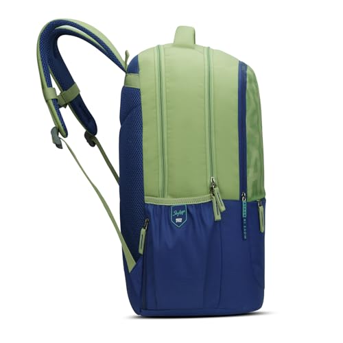 Image of Skybags Klan Plus 37L Casual Backpack for Boys & Girls with 3 Compartments & Adjustable Shoulder Strap | Quick Access Front Pocket | Pencil Pouch | Perfect for School & Travel- Unisex