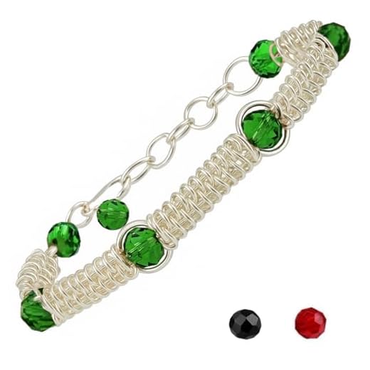 Bracciale Donna Cristalli Sfaccettati Regolabile