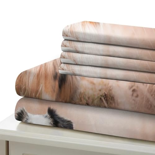 Dinosaure parure de lit 3D en microfibre housse de couette 200x200cm douce