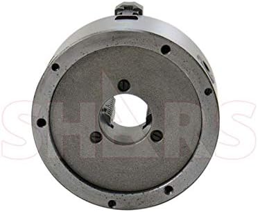 Miniatura 3 de Shars Mandíbulas de torno de desplazamiento autocentrante de 6 pulgadas con 3 mandíbulas de 2 piezas con placa trasera roscada semimecanizada