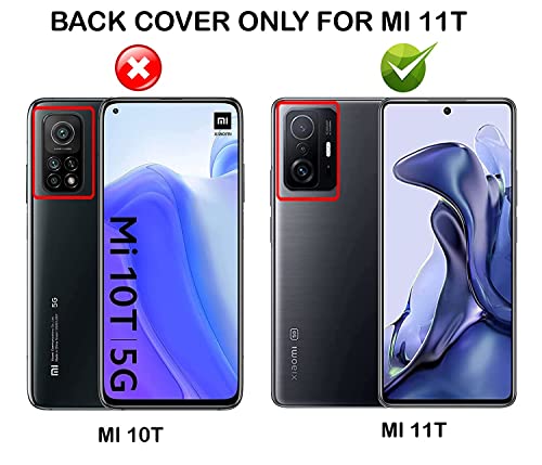 Image of A rtistque Back Cover Case for Xiaomi Mi 11T | Mi 11T Pro with Camera Protection | Shockproof TPU | Stylish Protective Design | Slim Fit | Ultra Matte | Xiaomi Mi 11T | Mi 11T Pro Back Cover - Green