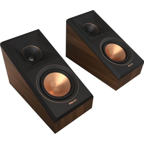 Image of klipsch Reference Premiere RP-500SA II Walnut Surround Sound Speakers