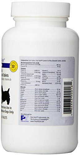 Pala-Tech Fa Plus Chew Tabs Small Dog 60 Ct #TOP2