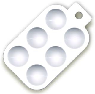 National Artcraft Easy Cleanup 6 Well Paint Tray Palette for Art Classes, Kids Painting Parties, Pottery Painters and Other Arts and Crafts (Pkg/2)