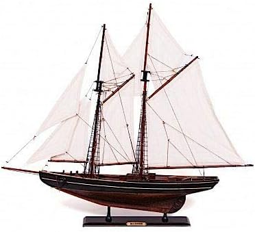 Model Shipways 1921 Bluenose Canadian Fishing Schooner Boat 1:64 Historic Wood Kit MS2130 - Model Expo