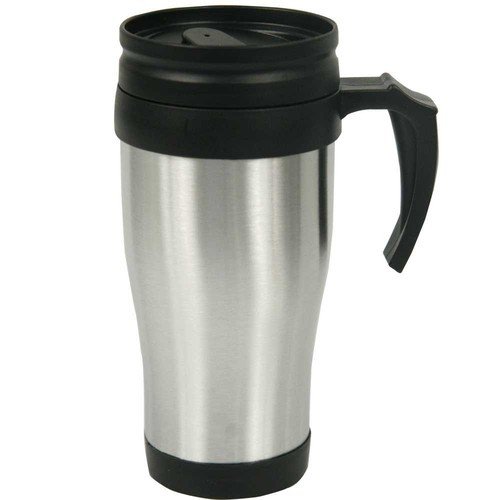 altg Stainless Steel Travel Mug With Sipper Lid - 1 Piece, Silver, 400 ml
