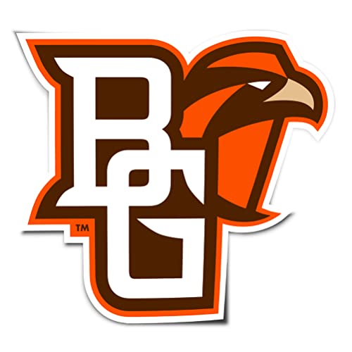 Calcomanía de vinilo de BGSU Falcons pegatina resistente para coche y portátil de Bowling Green 2