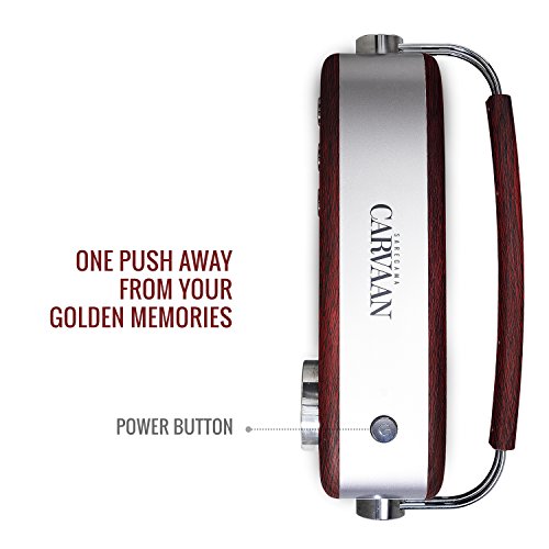 Image of Saregama Carvaan Hindi - Portable Music Player with 5000 Preloaded Songs, FM /BT /AUX (Cherrywood Red)