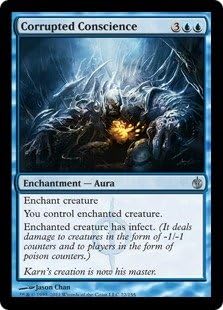 Amazon Co Jp 英語版 ミラディン包囲戦 Mirrodin Besieged Mbs 堕落した良心 Corrupted Conscience マジック ザ ギャザリング Mtg ホビー 通販