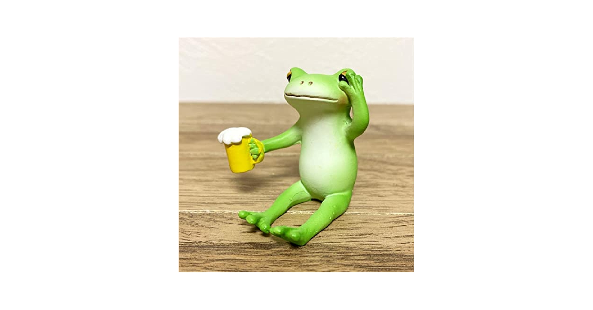 Amazon.co.jp: コポー ほろ酔いのカエル コポタロウ ビール お酒