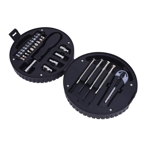 Kit de herramientas 20 piezas con caja almacenamiento miniatura 5