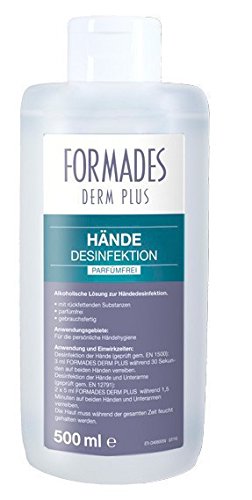 Preisvergleich Produktbild Formades Derm Plus Hände Desinfektion 500 ml