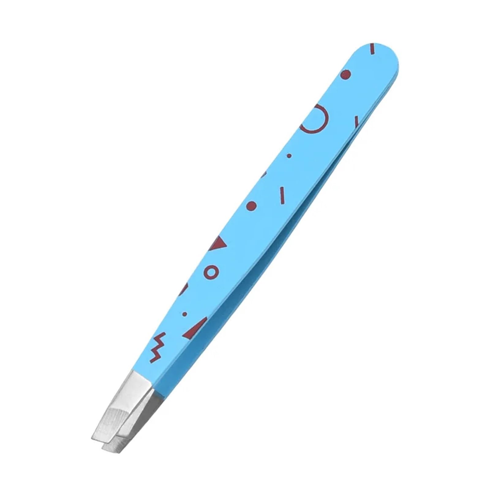 Zgxnyi Men's Color2 Eyebrow Tweezers Colorful Eyebrow Tweezers Stainless Steel For And Wo Beauty Clips Facial Hair Removal Makeup Tools(Color2)