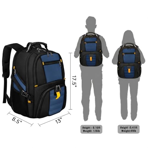 Image of YOREPEK Large Laptop Backpack for Men, Heavy Duty Travel Backpack