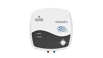 Polycab Urbanflo 15 L Storage Water Heater, (White Grey)