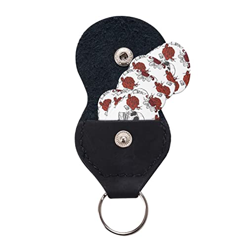 Lot de 6 médiators motif tête de mort pour guitare acoustique, guitare électrique, basse, ukulélé – fins, moyens et… - Les Beatles, Paul McCartney, John Lennon, RIngo Starr, George Harrison Lot de 6 médiators motif tête de mort pour guitare acoustique, guitare électrique, basse, ukulélé - fins, moyens et… – Image 6