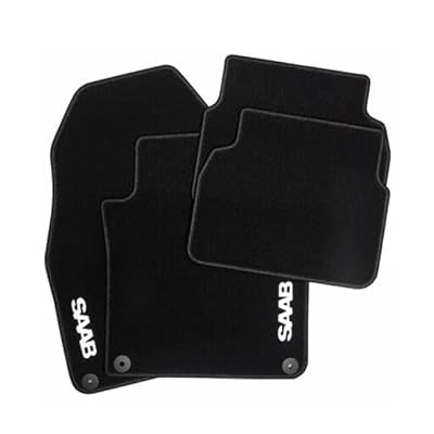 Saab Original 9-3 Floor Mats - Black Convertible 12825834