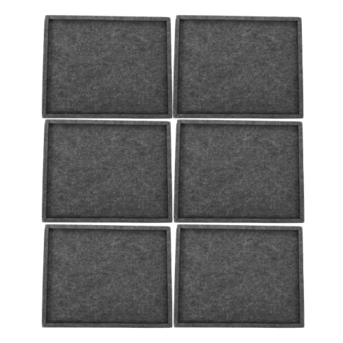 Bandejas para clasificar puzzles en el salón con organizador de fieltro plegable
