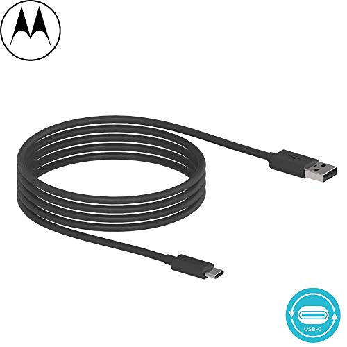 Cabo de Dados e Carga, com Conector USB Tipo C, Motorola, 6955226408069, Preto