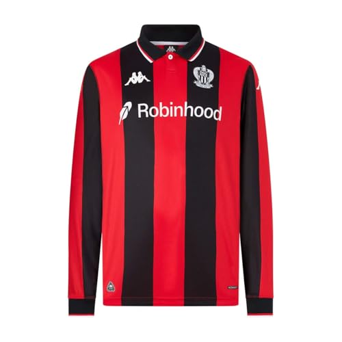 Maillot Kappa Kombat 2026 Home OGC Nice finition premium Ls