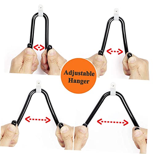 DOITOOL 1 conjunto de ganchos para pendurar na parede de guitarra para prancha de surfe, ganchos par