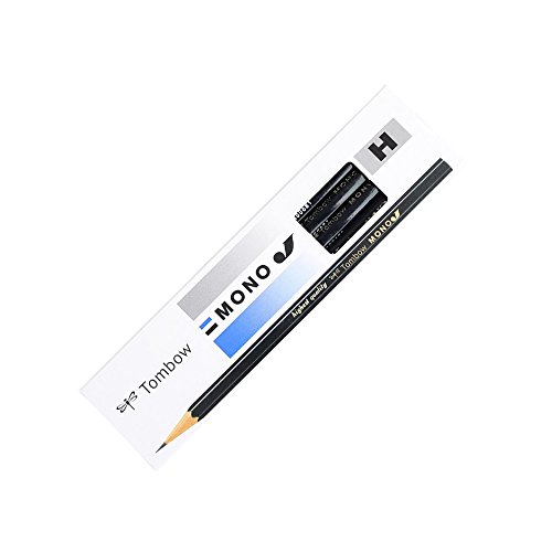 Crayon de bois Tombow MONO J H pour dessin technique et croquis précis