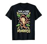 Monkey Primate Zookeeper Funny Gift T-Shirt
