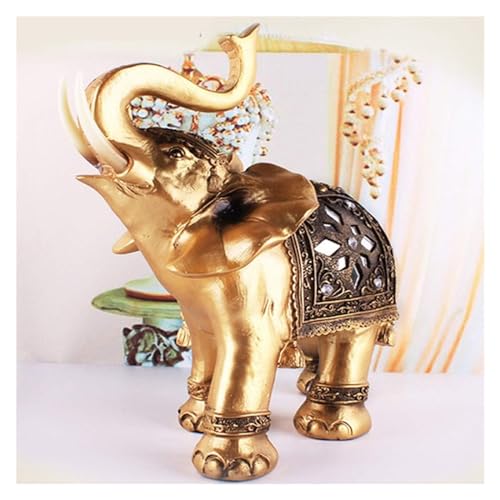 Sculpture éléphant Feng Shui pour harmoniser votre salon et bureau