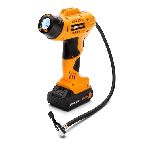 Gonfleur de pneu rechargeable Gearwrench 20V 160 PSI sans fil GWAIR160