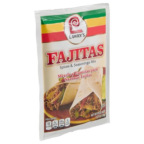 Fajitas Spices & Seasonings Mix, 1.27 oz (Pack of 12)