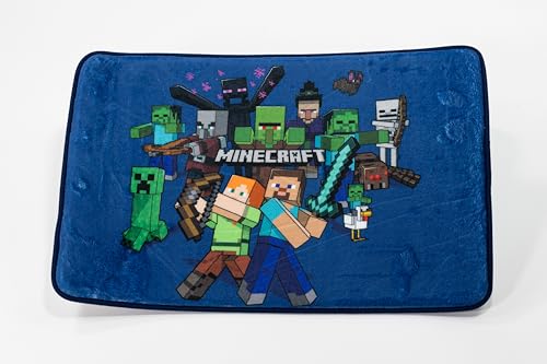 Aymax Tapis Décoratif de Chambre Minecraft 40X60CM avec Mousse à Mémoire de Forme
