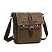 WindTook Herren Umhängetaschen Schultertasche Vintage Messenger Bag Kleine Sling Tasche Kuriertasche Damen für Schule Uni Freizeit Job, 24×9.5×26cm