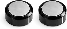 Kit 2 Botões para Air Fryer Mondial AF29 AF30 AF31 AF32 AF35 | Seletor de Timer e Temperatura | Peça de Reposição Original Compatível
