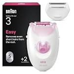 Braun – Braun Epilierer Damen Silk·épil 3, Ladyshaver, 3-032, Rosa