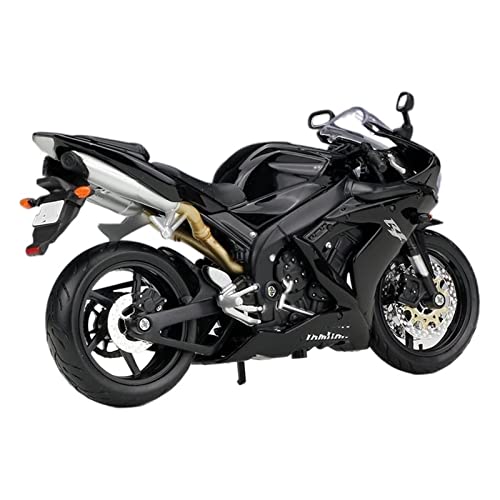 YAMAHA YZF-R1 1:12 moto miniature de prestige en métal injecté noir