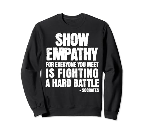 Cita de bondad de Sócrates Filosofía estoica Estoicismo Sudadera