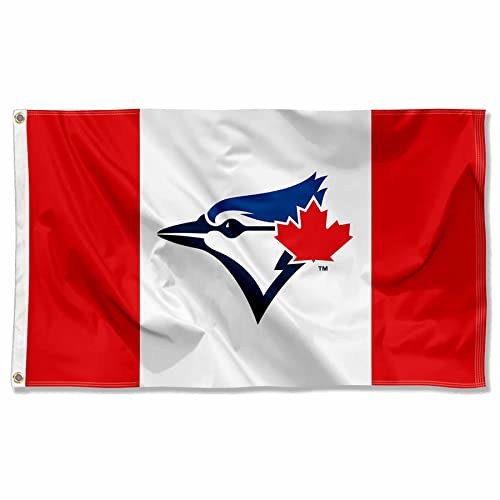 Toronto Blue Jays Canada Nation Logo Flag and Banner
