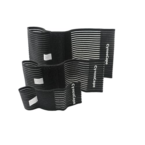 Image of Rear Leg Hock Joint Compression Wrap - Knee Brace for Back Leg Support in Dogs