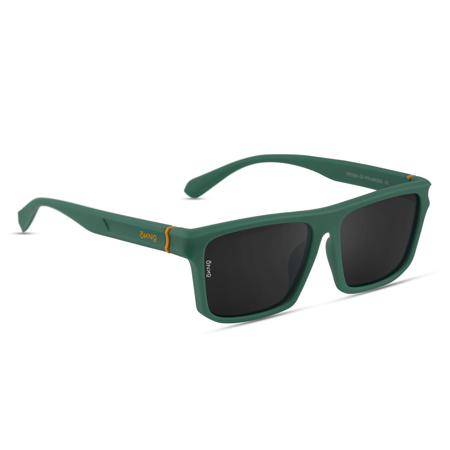 Eyewearlabs Sunglasses For Men & Women | Polarized Full Rim Rectangular Premium Branded Stylish Spectacles | 100% UV Protection Shades | Cricket Sports Cycling Driving | Medium | Barton-image-7