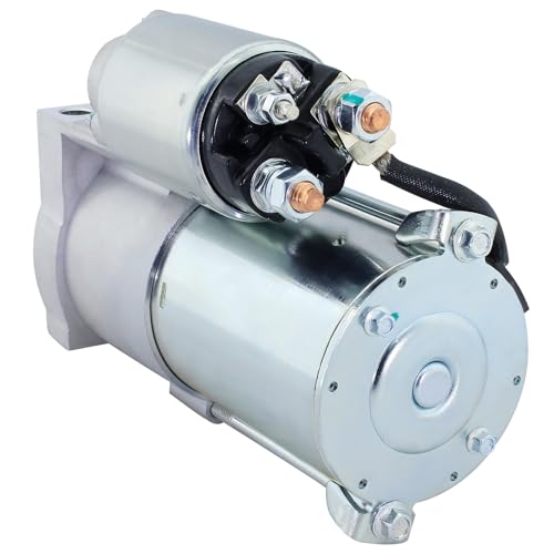 Image of Starter Replacement New for 2001-2002 Chevy Silverado 1500 Tahoe Suburban, GMC Sierra 1500 Yukon, 2002 Cadillac Escalade Chevy Avalanche, V8 4.8 5.3L 01 02 10465548 10465579 19136238 9000854 9000906