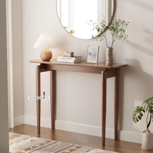 Solid Wood Console Table for Living Room, Entryway & Hallway | Mu...