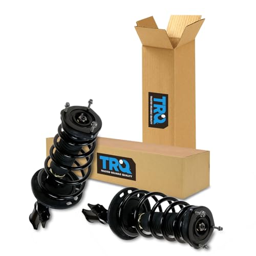 Image of TRQ Rear Driver Side Strut and Spring Assembly Set Compatible with 04-06 Lexus ES330 04-06 Toyota Camry