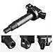 DWVO Ignition Coil Pack Compatible for Lexus HS250h 2010-2012, Toyota Camry Corolla Highlander Matrix RAV4 Solara, 2009-2010 Pontiac Vibe, 2005-2010 Scion TC 2.4L L4 - Set of 4
