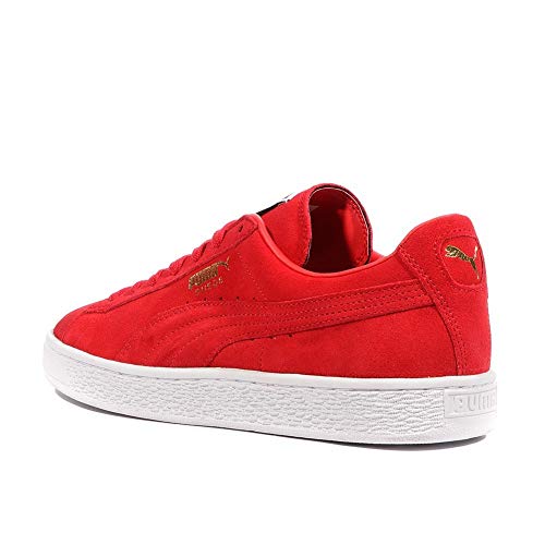 Image of PUMA Suede Classic, Women's Low-Top Sneakers, High Risk Red /White, 5 UK