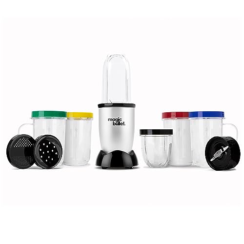 Magic Bullet Blender, Mixer & Mini-Food Processor In-One (17-Piece Set) by Magic Bullet - Used condition - CA$36.24