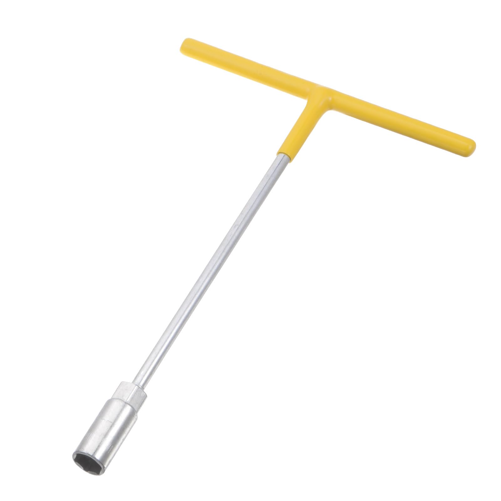 Clé à douille hexagonale en T jaune de 14 mm uxcell en acier
