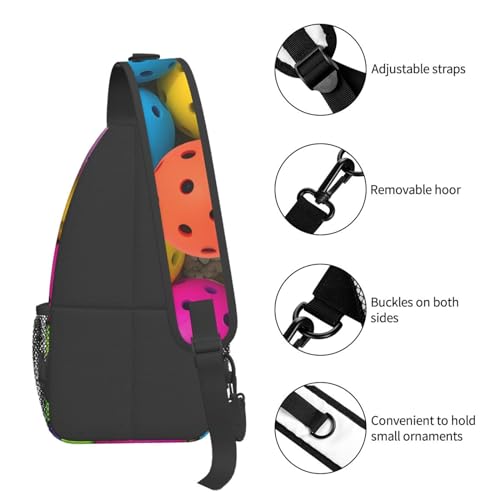 Bolso Cruzado Pickleball de Hombre y Mujer Bolsa Mochila Casual miniatura 5